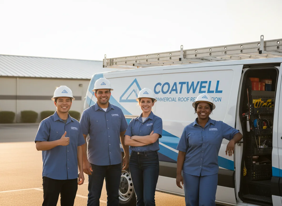 Commercial roof coating company in Belton, SC
